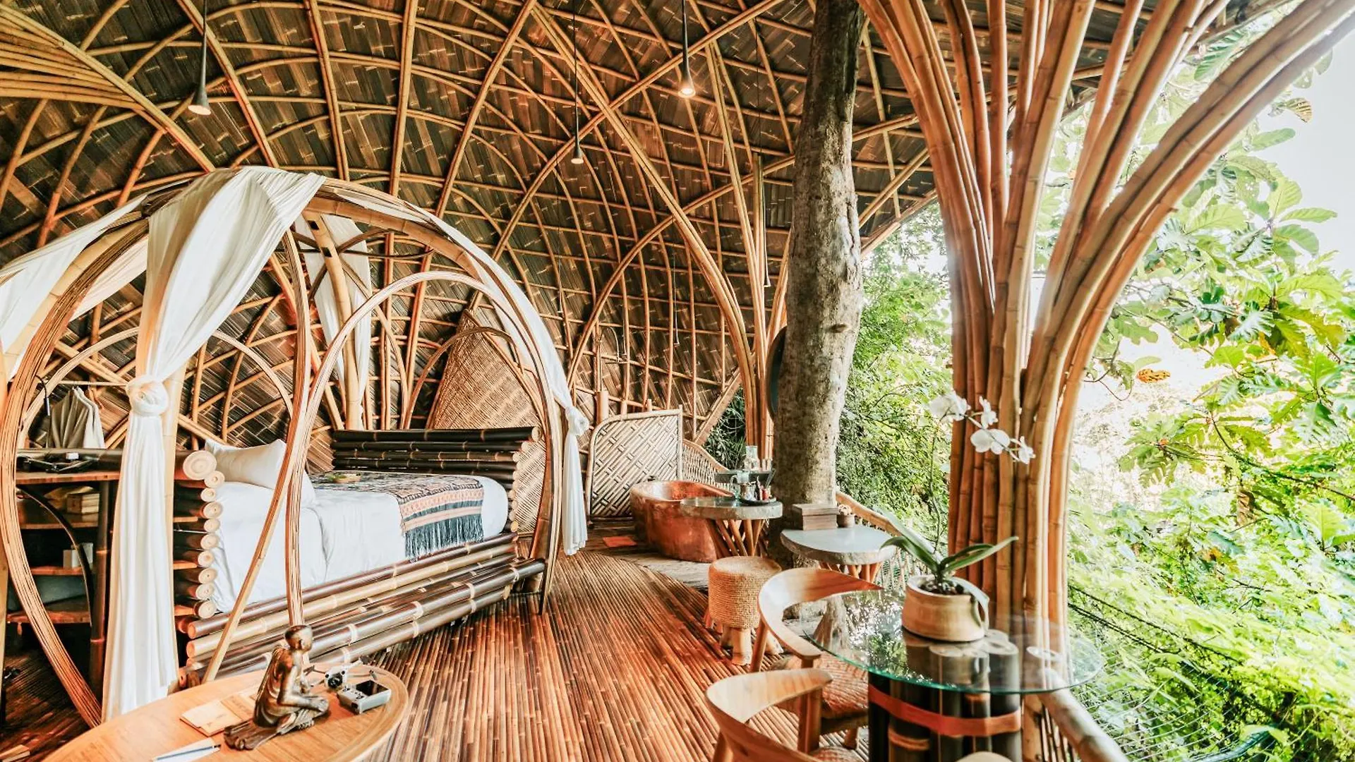 Bambu Indah Resort Ubud Indonézia